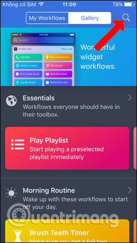 How to create gif images from videos with Workflow on iPhone Picture 4