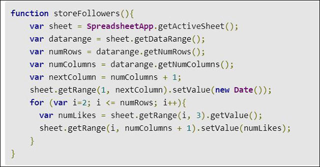 How to create Google Spredsheet automatically updates data Picture 7