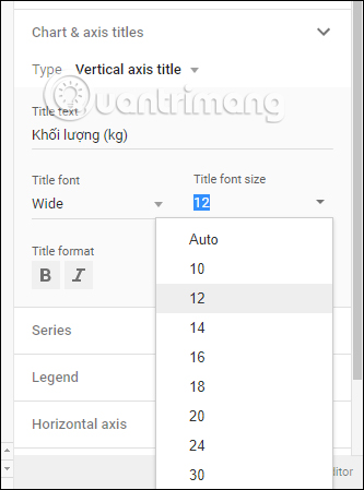 How to create graphs, charts in Google Sheets Picture 10