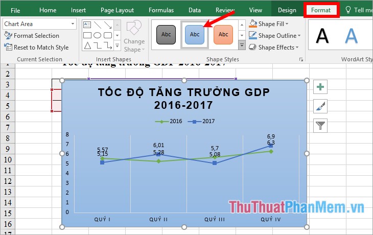 How to create growth charts in Excel Picture 15