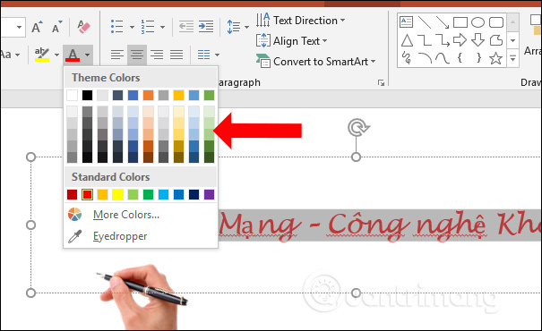 How to create handwritting PowerPoint effects Picture 18
