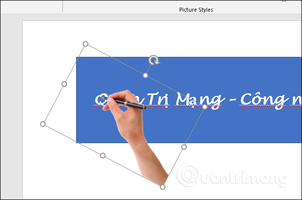How to create handwritting PowerPoint effects Picture 7