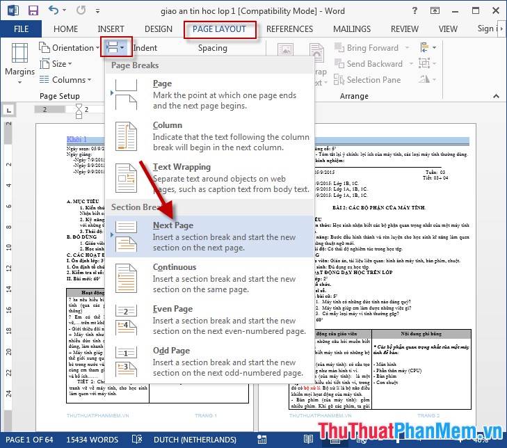 How to create Header and Footer in Word Picture 6