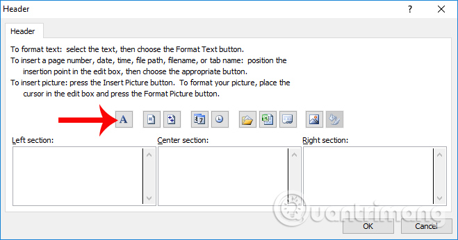 How to create Header in Microsoft Excel Picture 4