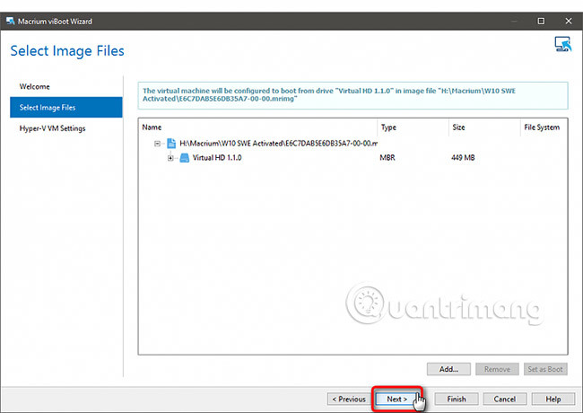 How to create Hyper-V virtual machine with Macrium Reflect System Image Picture 6