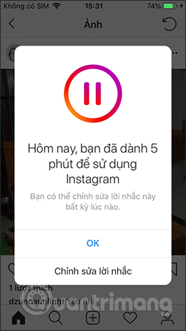 How to create Instagram time limits Picture 9