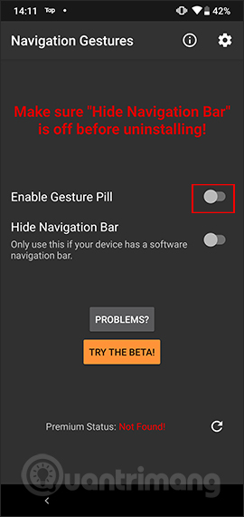How to create iPhone X navigation bar on Android Picture 9