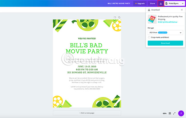 How to create leaflets using Canva Picture 11