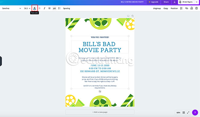 How to create leaflets using Canva Picture 8