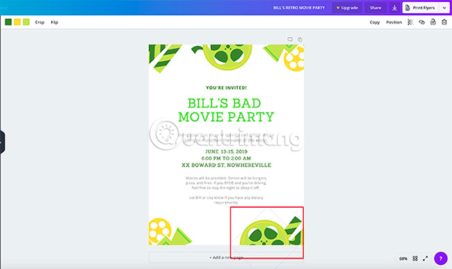 How to create leaflets using Canva Picture 9