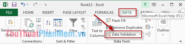 How to create List, Drop Down List in Excel Picture 2