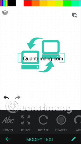 How to create logo with Foundry Logo on Android, iOS Picture 10