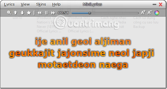 How to create lyrics of karaoke songs on Windows Picture 11