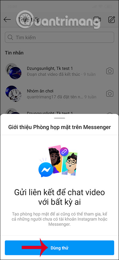 How to create Messenger Rooms on Instagram Picture 3