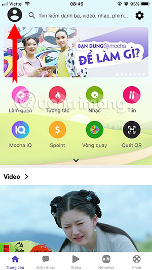 How to create Mocha account on the phone Picture 1