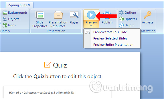 How to create multiple choice exercises with iSpring Suite Picture 14