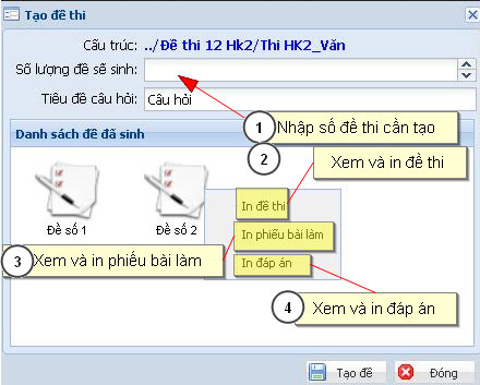 How to create multiple choice questions on VnEdu Picture 4