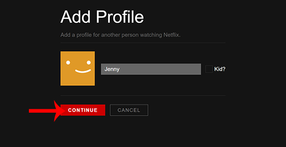 How to create multiple Netflix profiles Picture 7