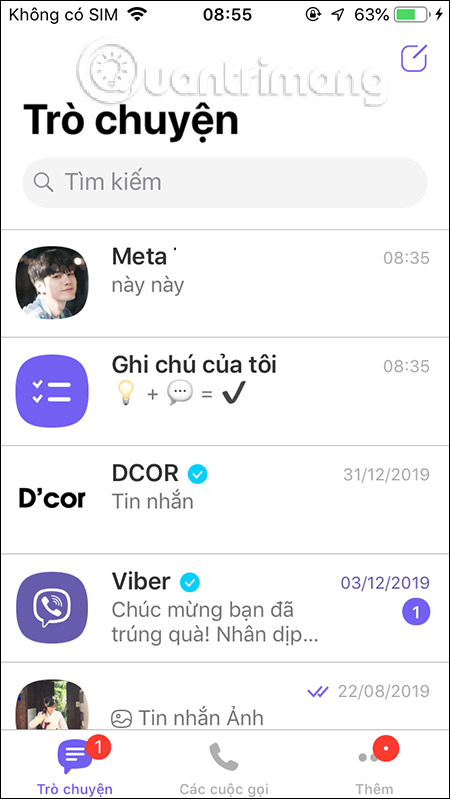 How to create notes in Viber Picture 1