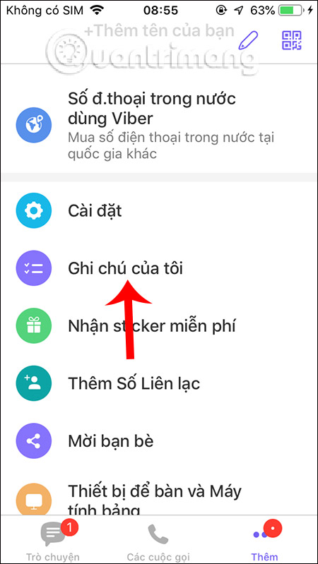 How to create notes in Viber Picture 2