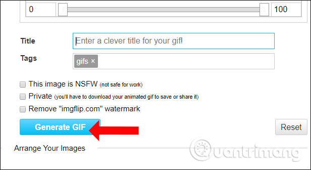 How to create online animations on Imgflip Picture 7
