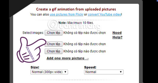How to create online animations using Gickr Picture 2