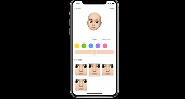 How to create personal Memoji icons on iOS 12 Picture 4