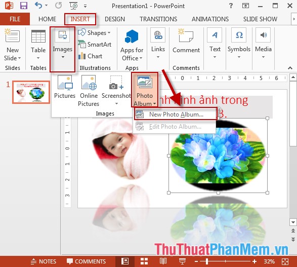 how-to-create-photo-album-in-powerpoint