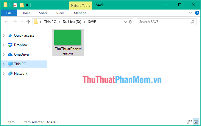 How to create photos in white, black or any color extremely easy with Paint on Windows Picture 10