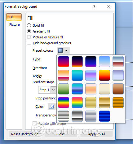 How to create PowePoint color schemes Picture 5