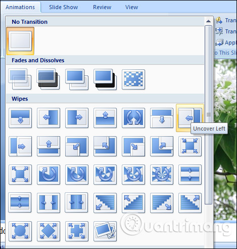 How to create PowerPoint photo album with effects Picture 10