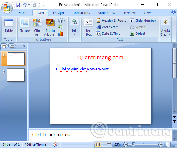 How to create PowerPoint slide frames Picture 5