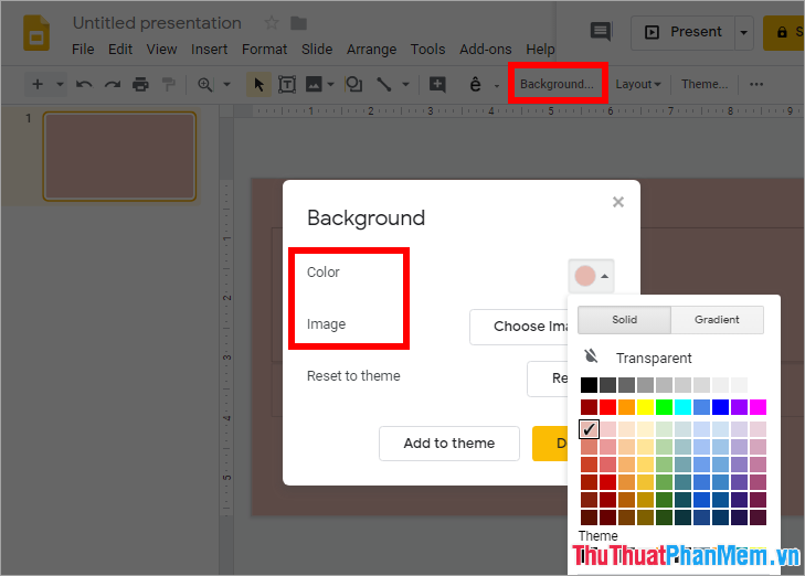 How to create Powerpoint Slide online with Google Slides Picture 8
