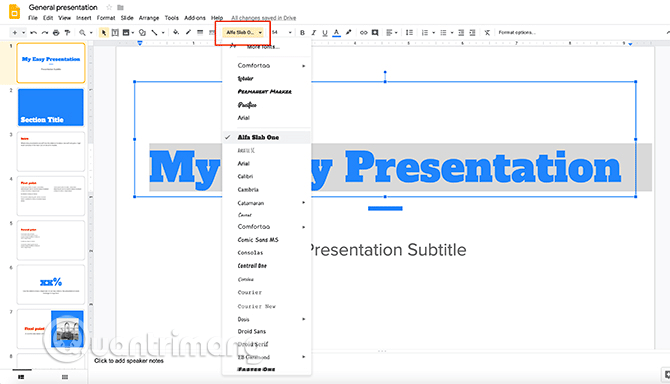 How to create presentations in Google Slides Picture 12