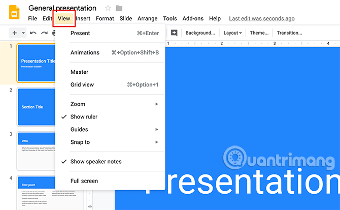 How to create presentations in Google Slides Picture 5