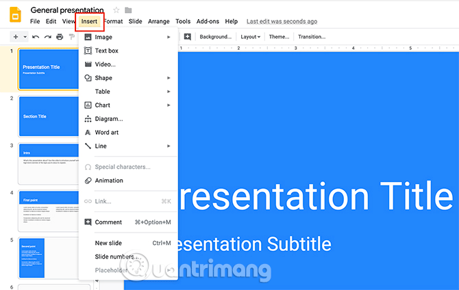 How to create presentations in Google Slides Picture 6