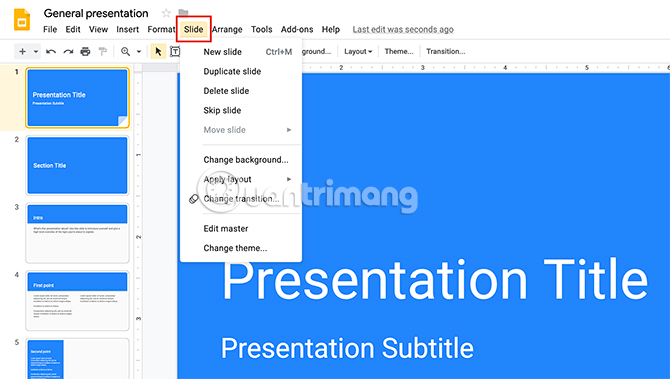 How to create presentations in Google Slides Picture 7
