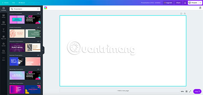 How to create professional presentations in Canva Picture 2