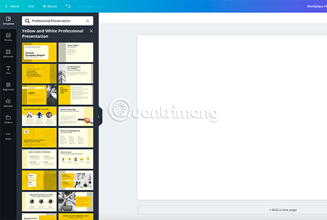 How to create professional presentations in Canva Picture 3