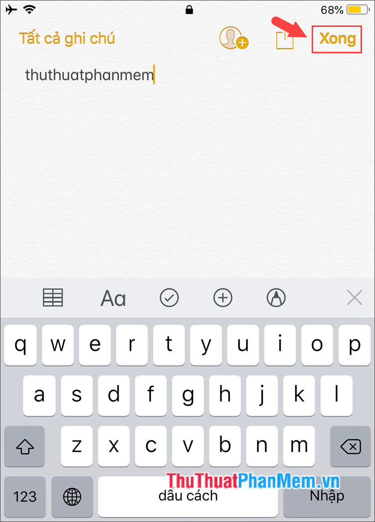How to create quick notes on iPhone lock screen Picture 7