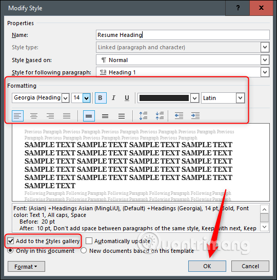 How to create Resume in Microsoft Word Picture 11