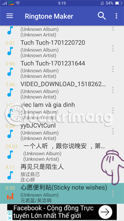 How to create ringtones on Android as you like with Ringtone Maker Picture 2