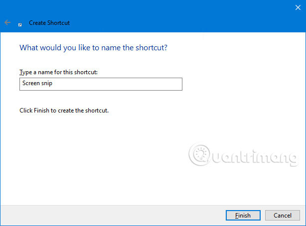 How to create Screen Snip shortcut in Windows 10 Picture 2
