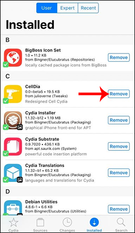 How to create Settings key, Delete tweak on iPhone Picture 6