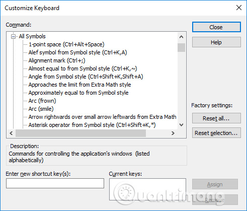 How to create shortcuts on MathType Picture 9