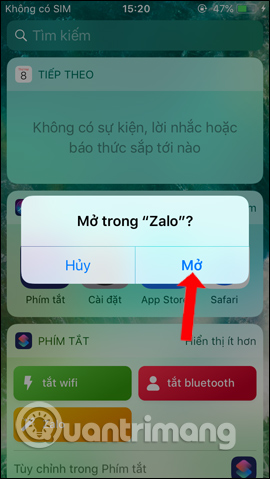 How to create shortcuts to quickly open iPhone apps Picture 11