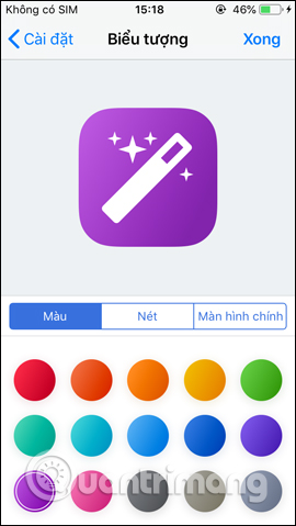 How to create shortcuts to quickly open iPhone apps Picture 8