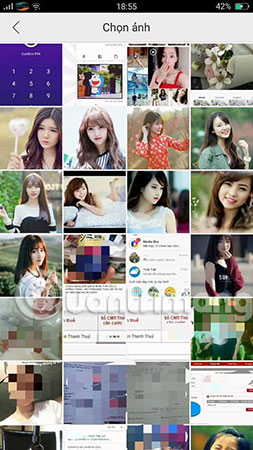 How to create sky effect for photos with B612 Picture 5