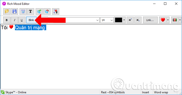 How to create Skype status flashing Picture 6