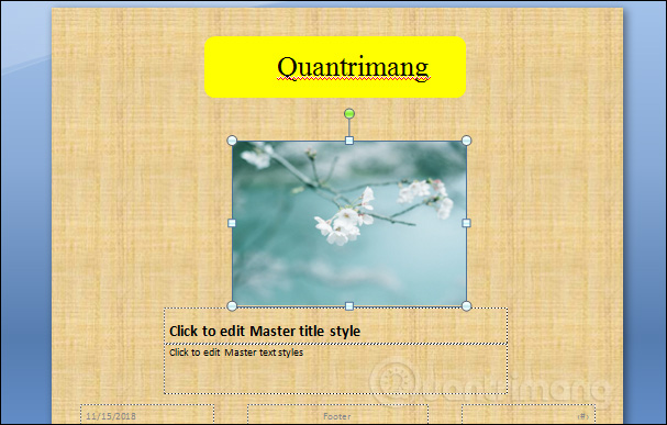 How to create Slide Master on PowerPoint Picture 8